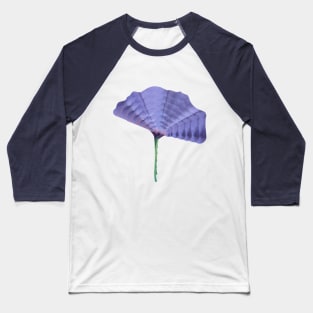 Blue Flower Baseball T-Shirt